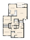 3 Bed 2 Bath C3